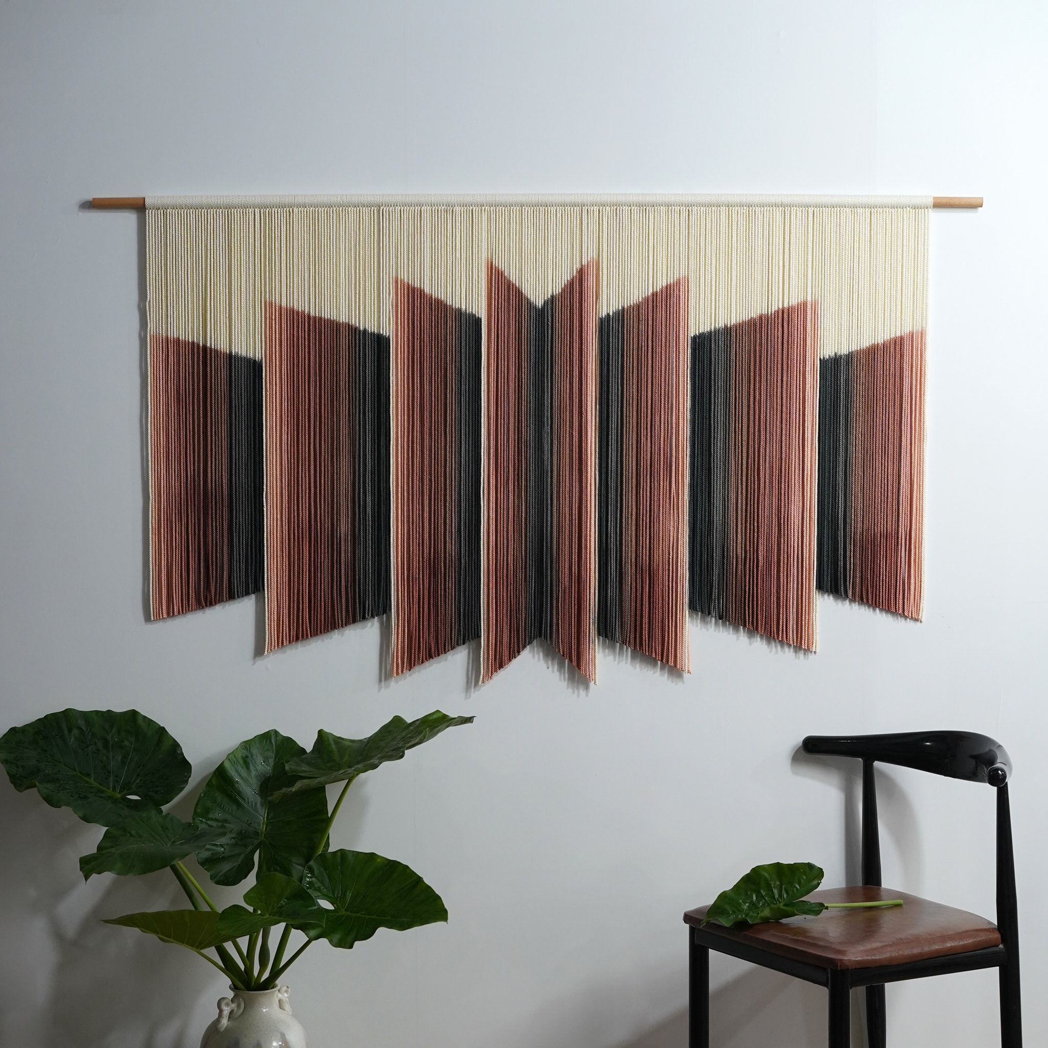 Multicolor 3D Macrame Tapestry | Handmade Boho | yfine