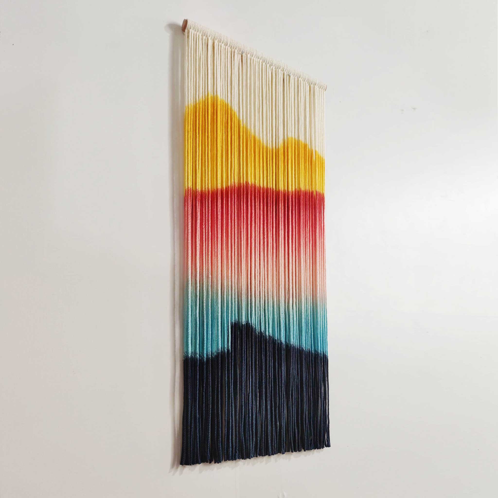 Handmade Boho Wall Tapestry | Cotton Textile Art | yfine