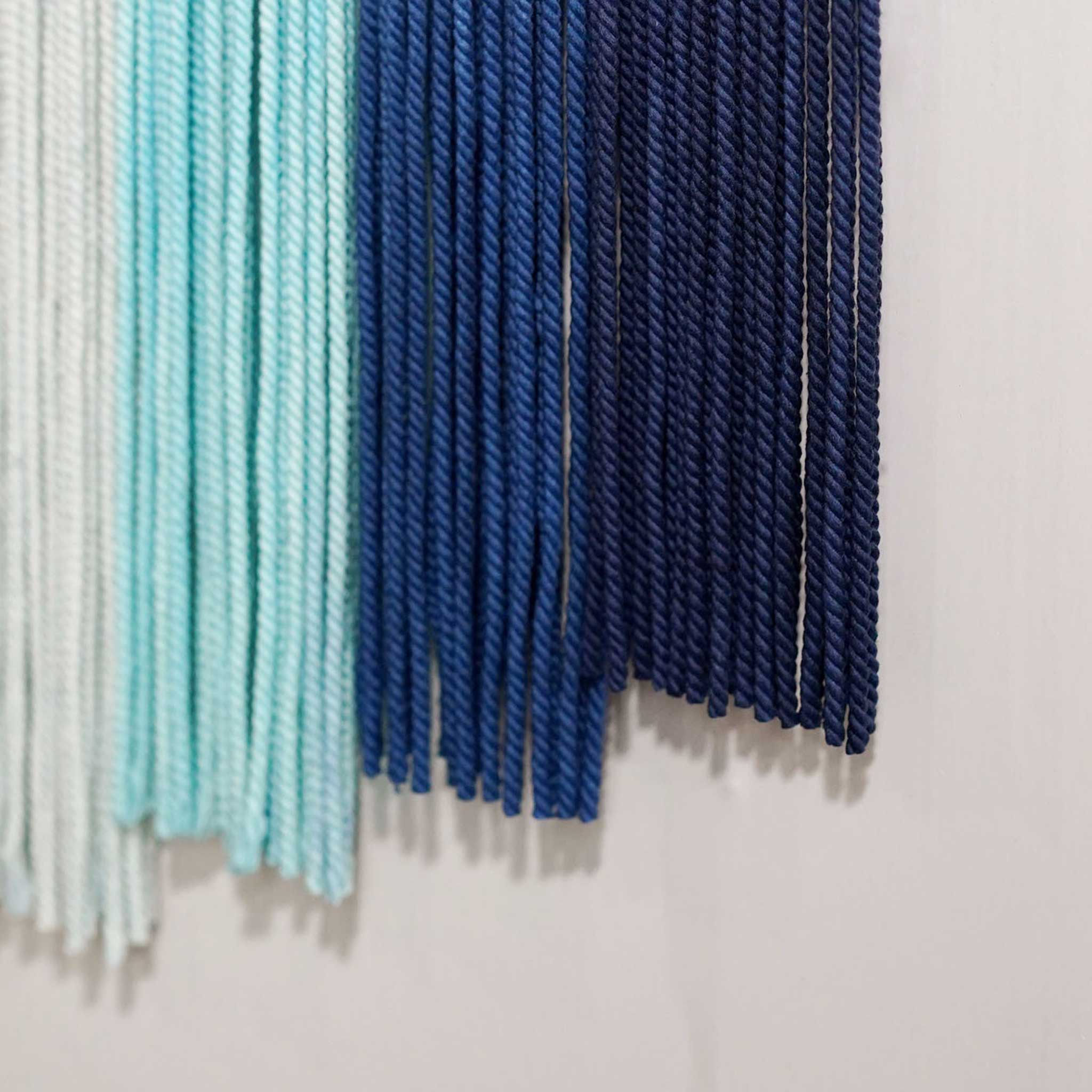 Multicolor Macrame Hanging | Dip Dye Tapestry Art | yfine