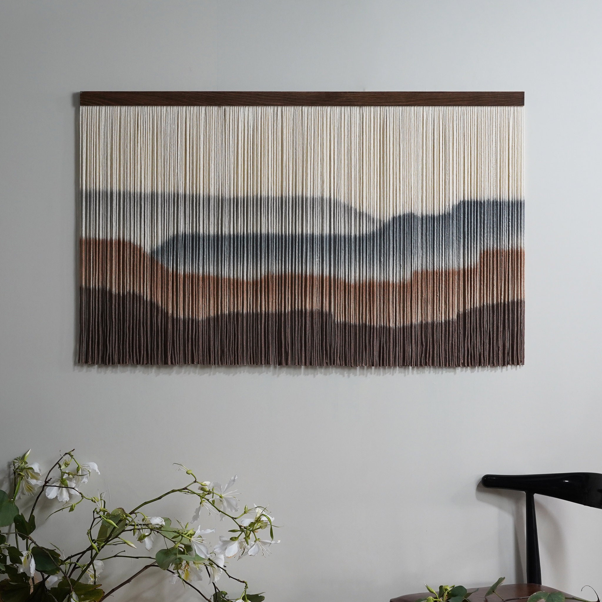 Large Woven Textile Wall Art | Nature Tapestry | yfine
