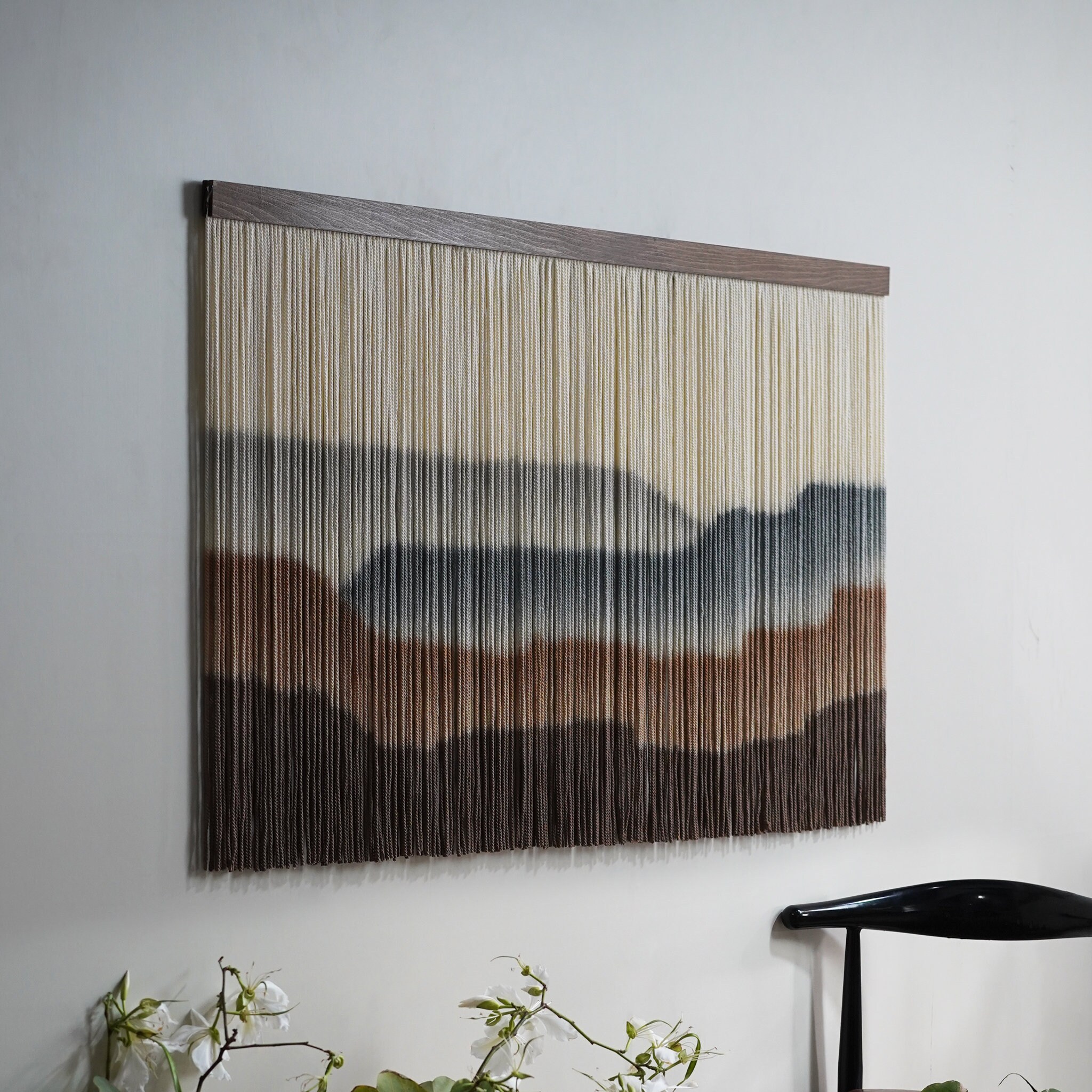 Large Woven Textile Wall Art | Nature Tapestry | yfine