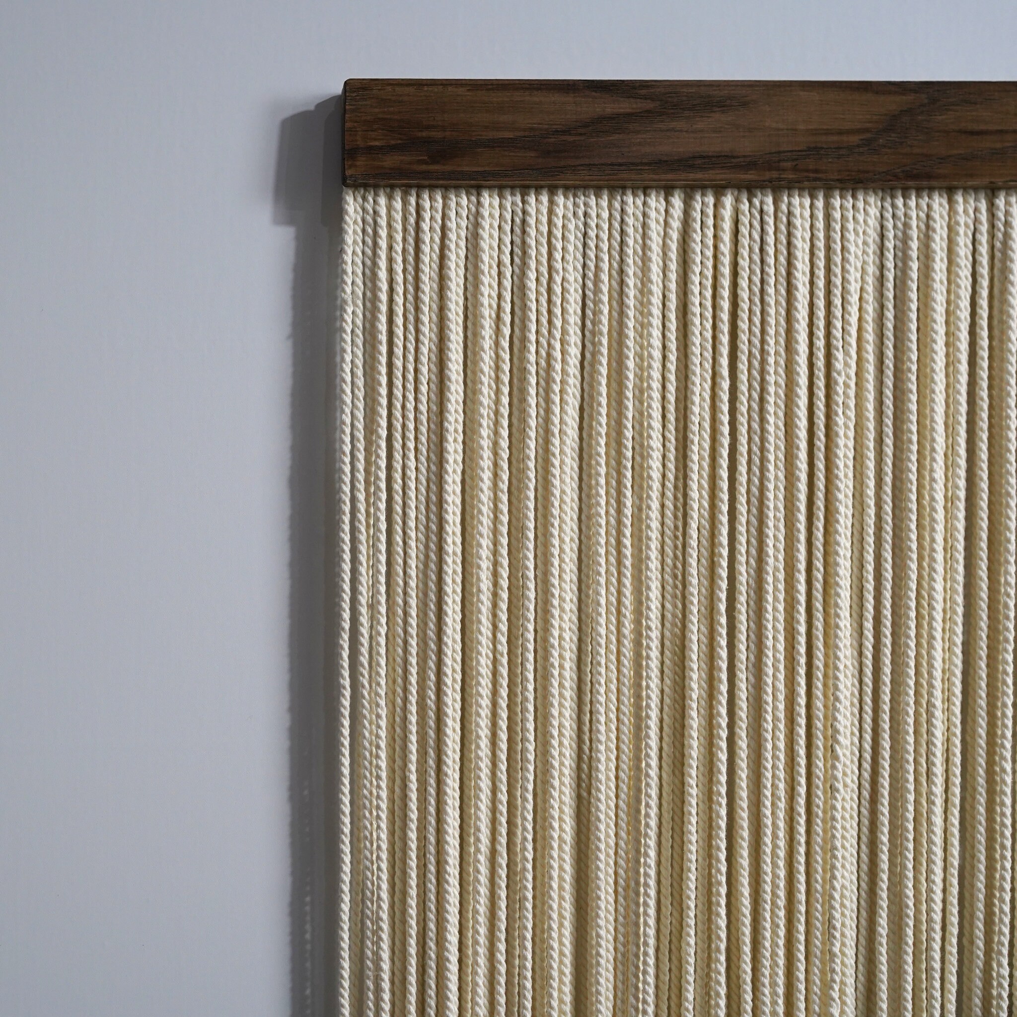 Retro Boho Macrame Tapestry | Mountain Textile Art | yfine
